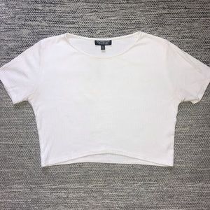 Topshop ribbed crop top